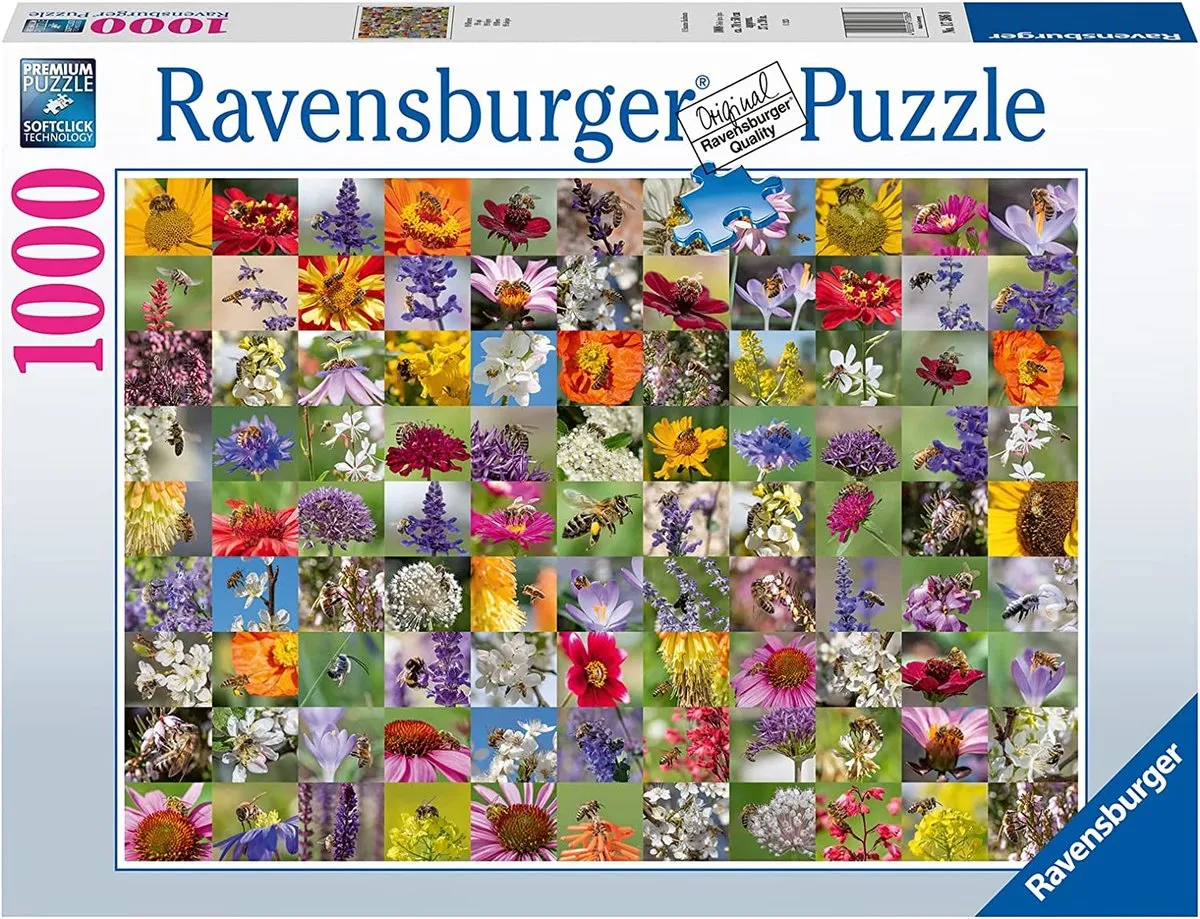 Ravensburger Bijen Puzzel 1000 Stuks - Multicolor