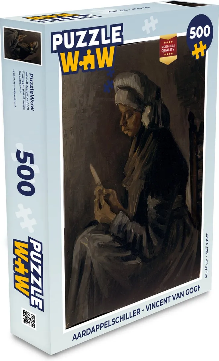 PuzzleWow Vincent van Gogh Legpuzzel 500 Stuks - Multicolor