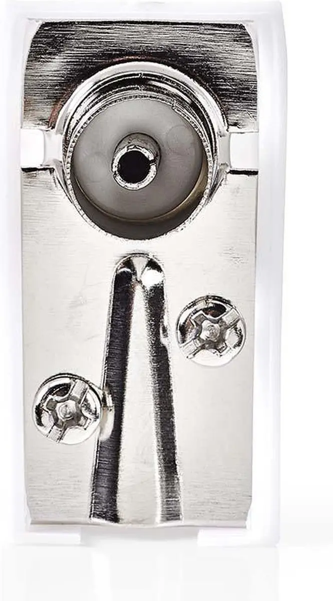 Nedis IEC Coax Connector Gehoekt Female 75 Ohm