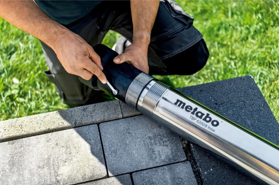 Metabo TBP 6200/8 Inox Dieptebronpomp 6200 l/u - afbeelding 2 van 2