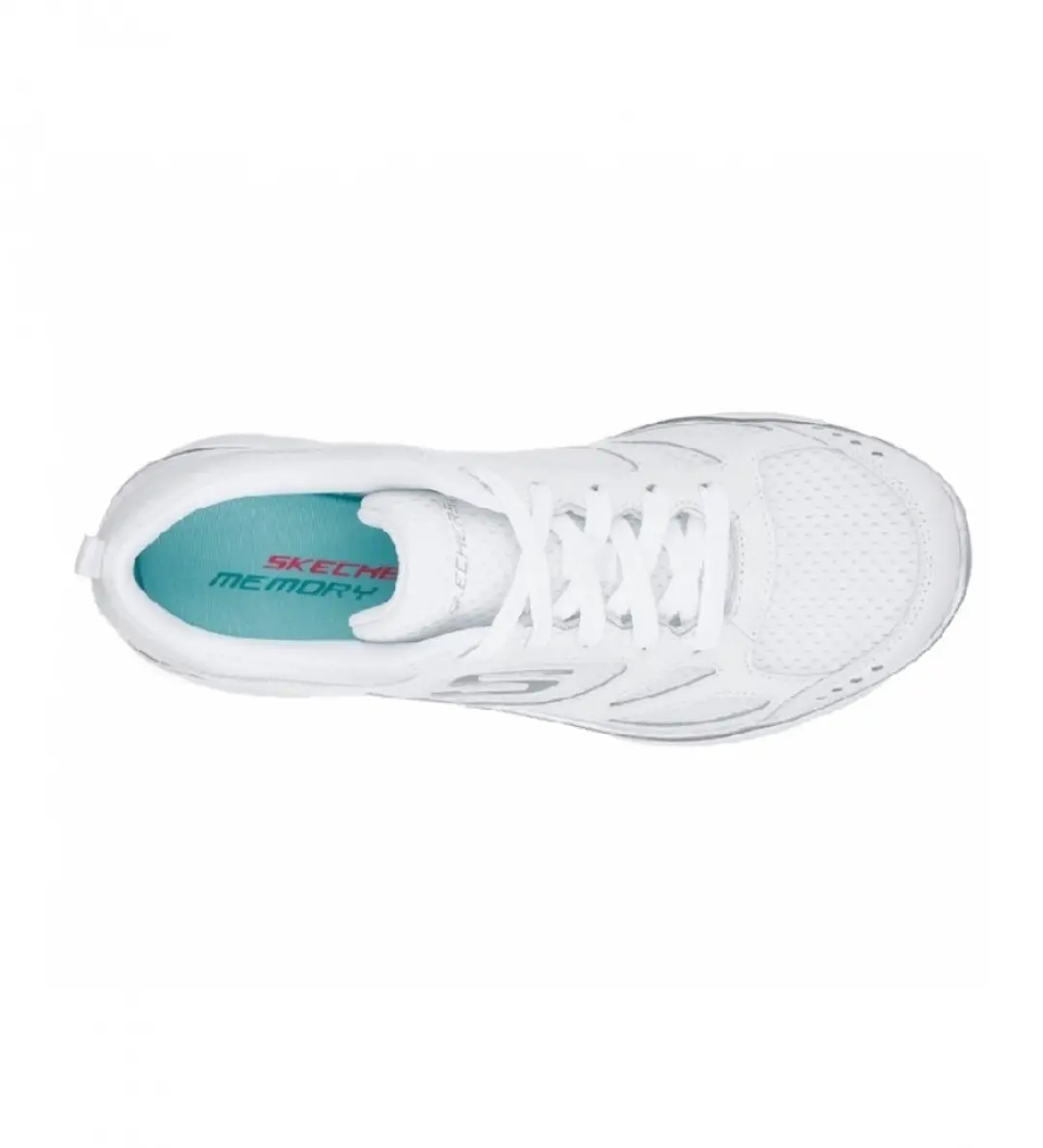 Skechers Summits Suited Dames Sneakers - Wit