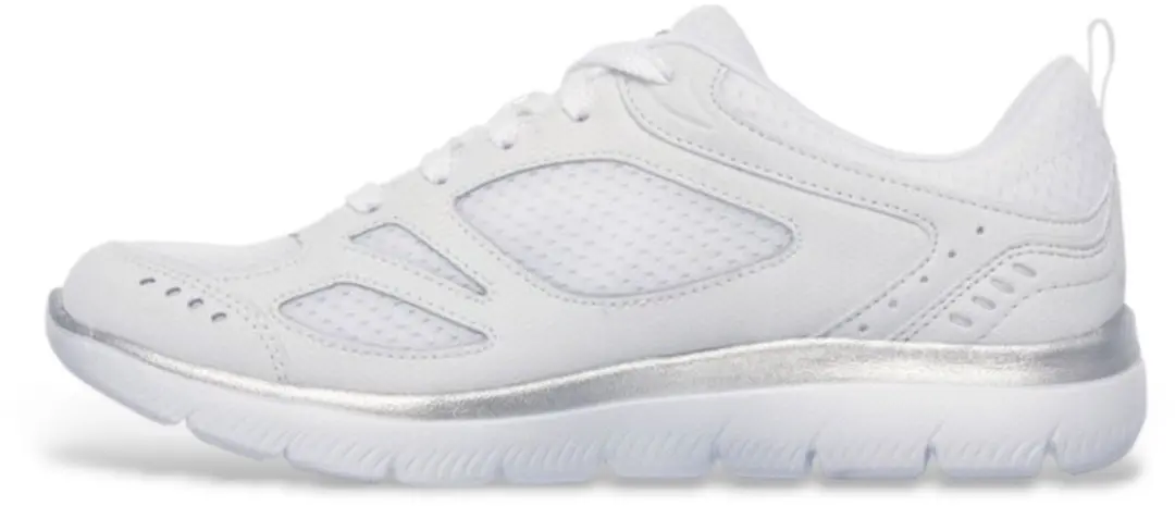 Skechers Summits Suited Dames Sneakers - Wit