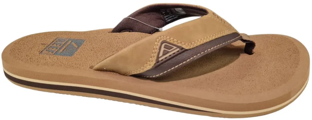 Reef Cushion Teenslippers Heren Cognac - Maat 43 - afbeelding 2 van 6