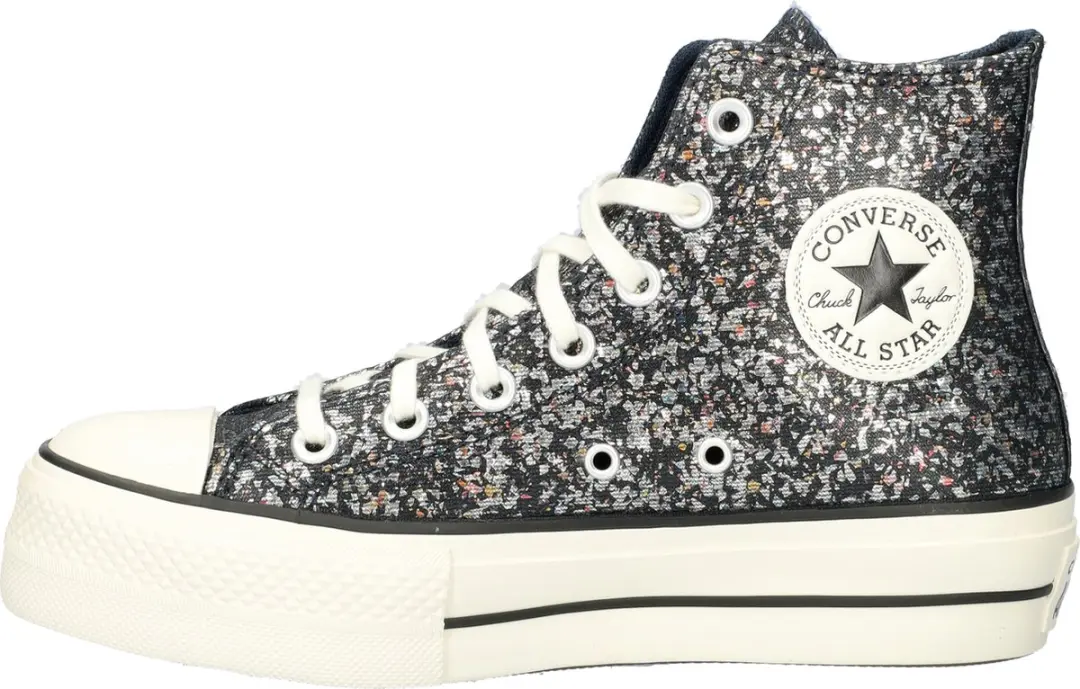 Converse Chuck Taylor All Star Lift Hi Dames Sneakers - Blauw - afbeelding 5 van 6