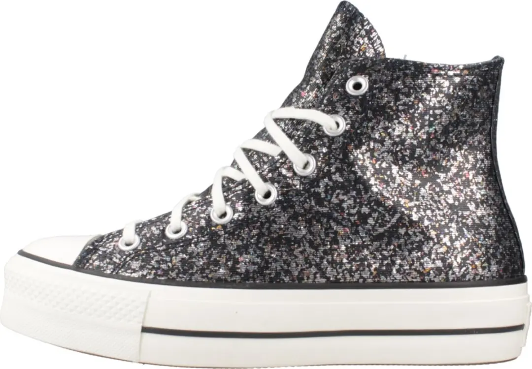 Converse Chuck Taylor All Star Lift Hi Dames Sneakers - Blauw - afbeelding 2 van 6