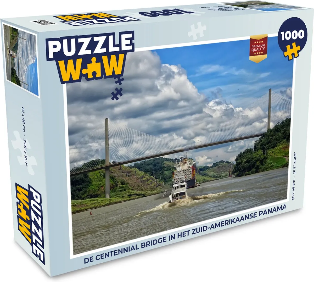 PuzzleWow De Centennial Bridge Legpuzzel 1000 Stuks