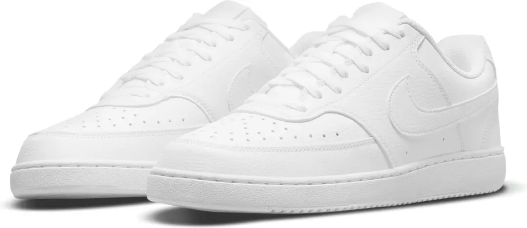 Nike Court Vision Low Next Nature Heren Sneakers - 43 - Wit