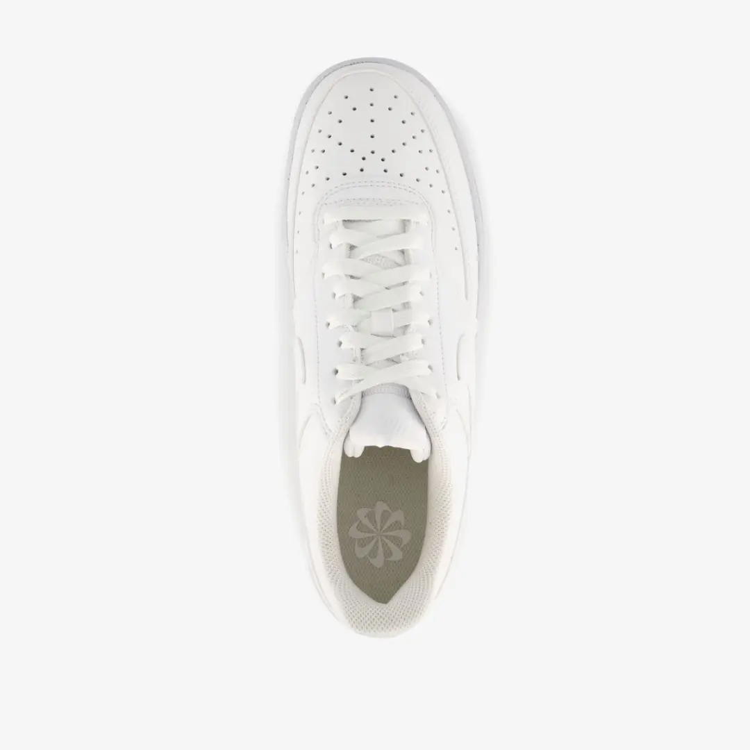 Nike Court Vision Low Next Nature Heren Sneakers - 43 - Wit