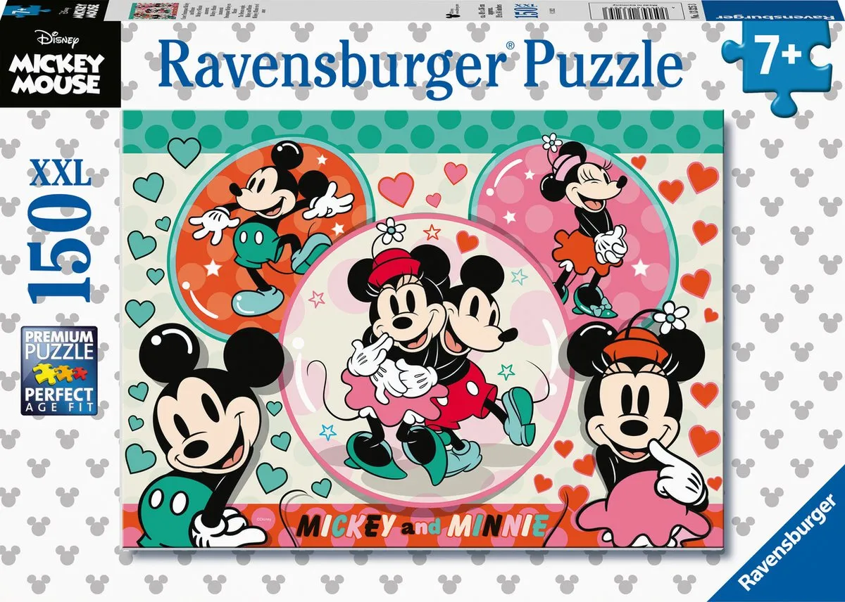 Ravensburger Mickey Mouse Legpuzzel 150 Stuks