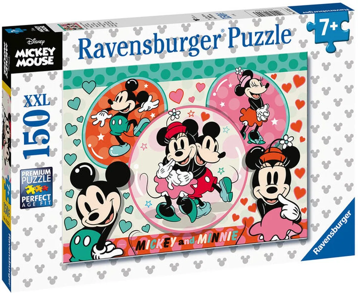 Ravensburger Mickey Mouse Legpuzzel 150 Stuks - Multicolor