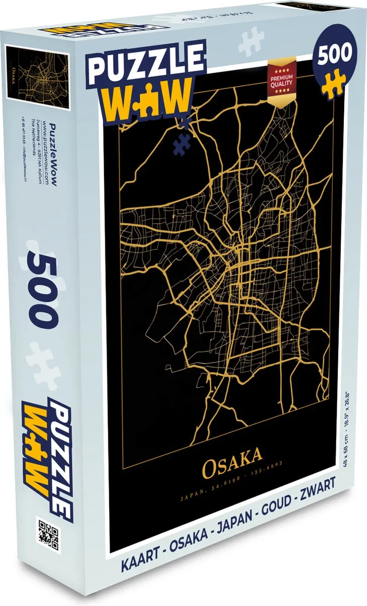 PuzzleWow Osaka Legpuzzel 500 Stuks