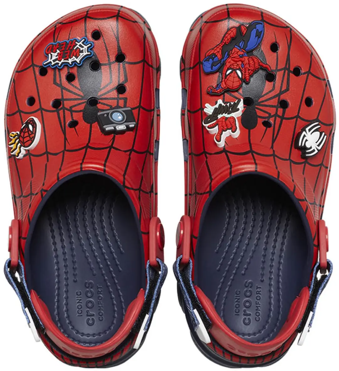 Crocs Team Spider-Man All Terrain Kids Clog 34/35 - Blauw - afbeelding 2 van 3
