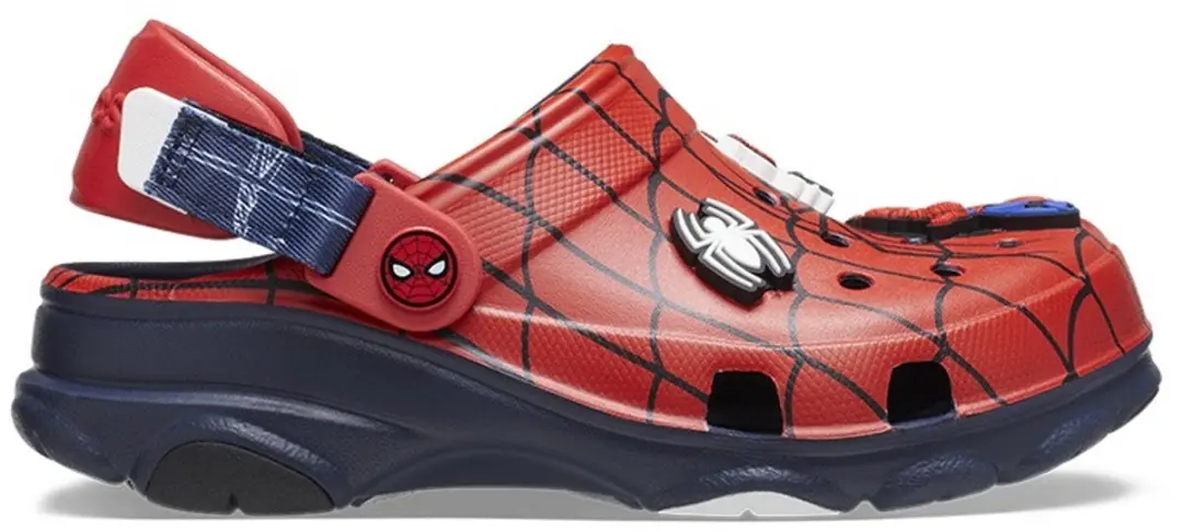 Crocs Team Spider-Man All Terrain Kids Clog 34/35 - Blauw - afbeelding 3 van 3