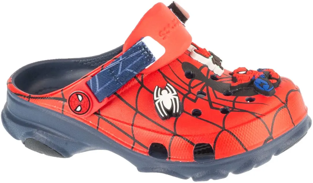 Crocs Team Spiderman All Terain Kids Clog, voor een jongen, Blauw, Slippers, maa