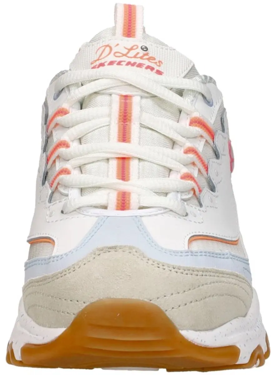 Skechers D'Lites Bold Views Dames Sneakers - Naturel - afbeelding 3 van 6