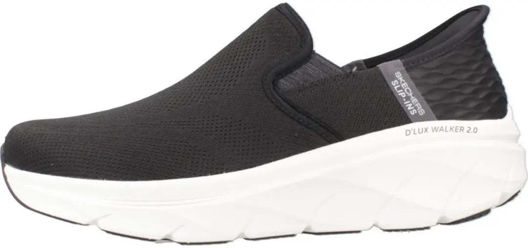 Skechers Slip-ins D'Lux Walker 2.0 232463-BLK Sneakers - Zwart
