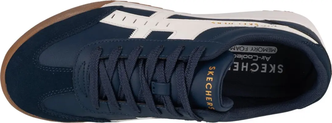 Skechers Zinger Manzanilla Totale Sneakers - Marineblauw