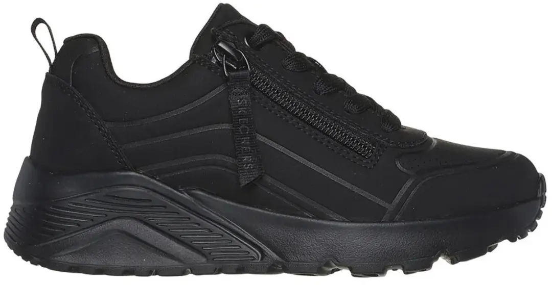 Skechers Uno Lite Easy Zip 310387L-BBK Schoenen - EU 31 - Zwart - afbeelding 4 van 6