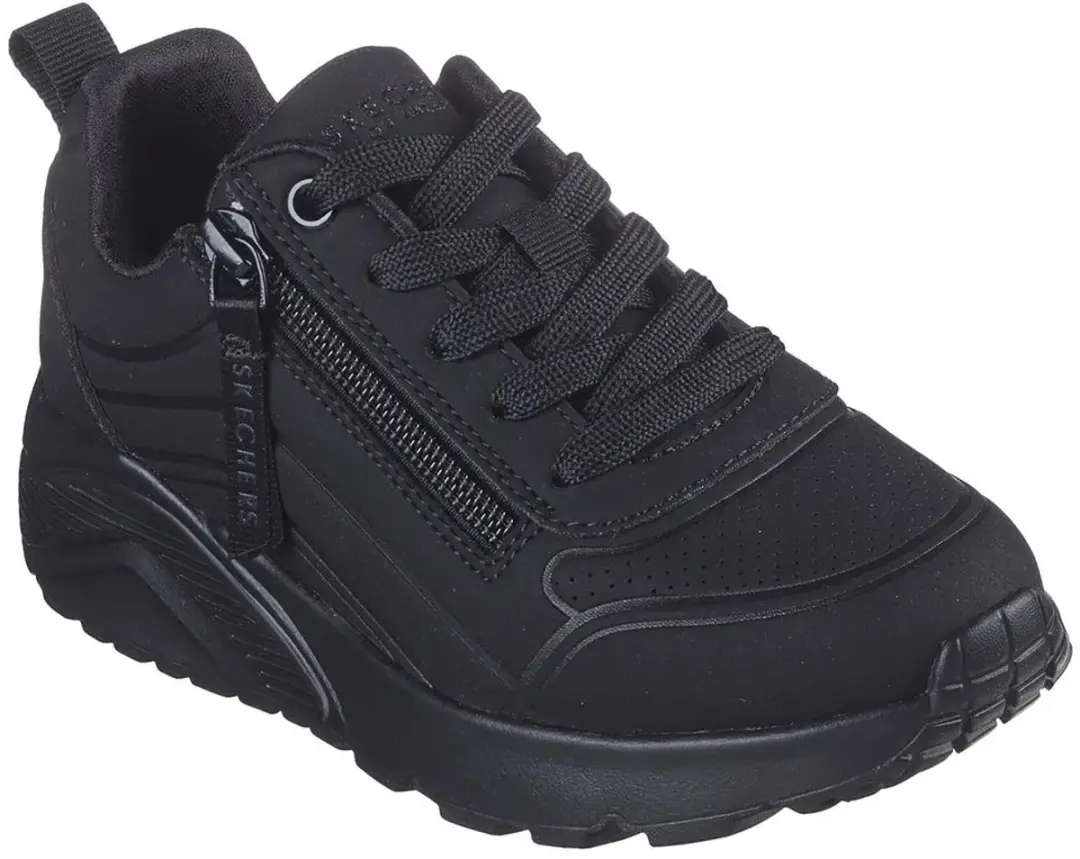 Skechers Uno Lite Easy Zip Schoenen Zwart EU 31 Meisjes
