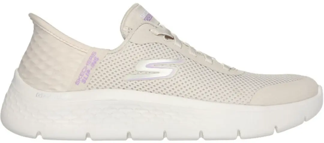Skechers Go Walk Flex Dames Sneakers 124836-OFWT - Wit - afbeelding 2 van 6