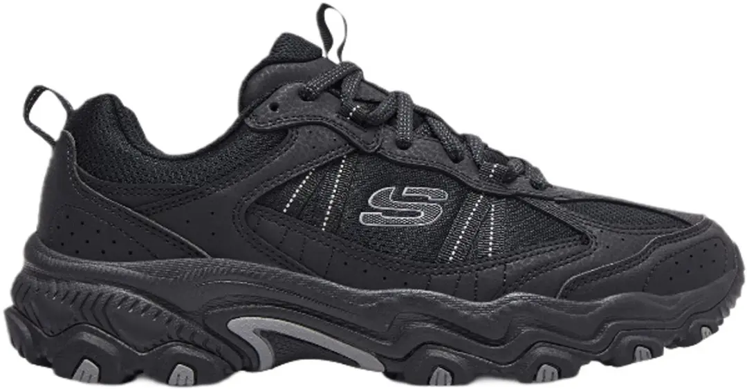 Skechers Stamina At Upper Stitch Trekking Schoenen - Model 237527-BBK - Zwart - afbeelding 6 van 6
