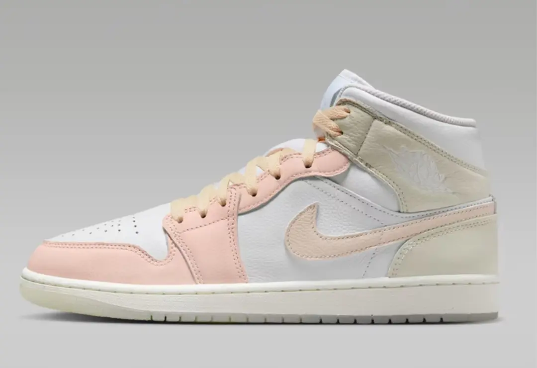 Nike Air Jordan 1 Mid SE Sneakers - Heren 44.5 - Wit