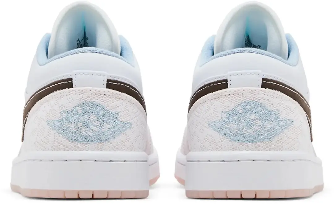 Jordan 1 Low Coral - Dames - 43 - Wit/Roze - afbeelding 5 van 6