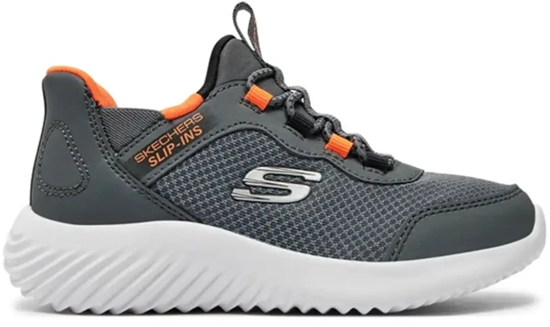 Skechers Bounder Brisk Burst Schoenen Grijs EU 27 1/2 Jongen