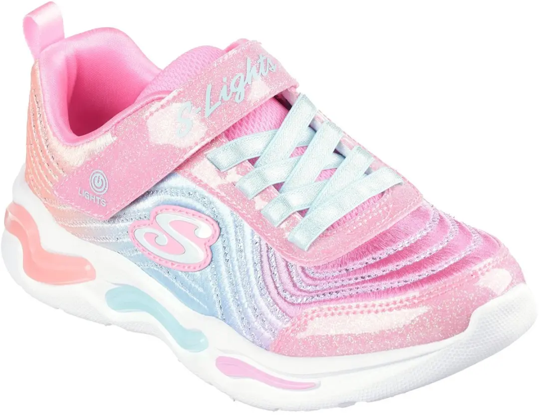 Skechers S-Lights Wavy Beams OMBRE EXPRESS Sneakers Schoenen 302327L PKMT