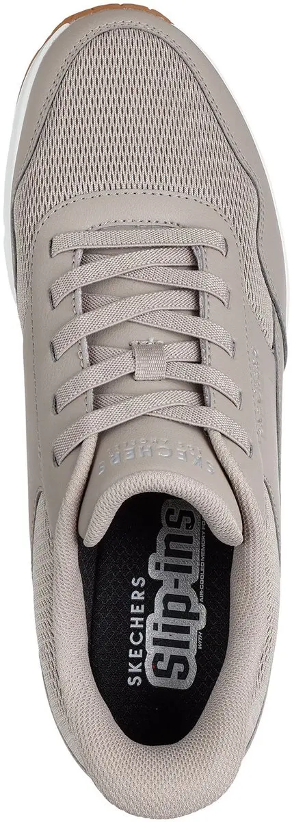 Skechers UNO Banksia Heren Sneakers - Taupe - afbeelding 2 van 6