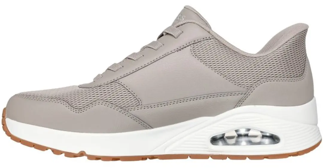 Skechers UNO Banksia Heren Sneakers - Taupe - afbeelding 5 van 6