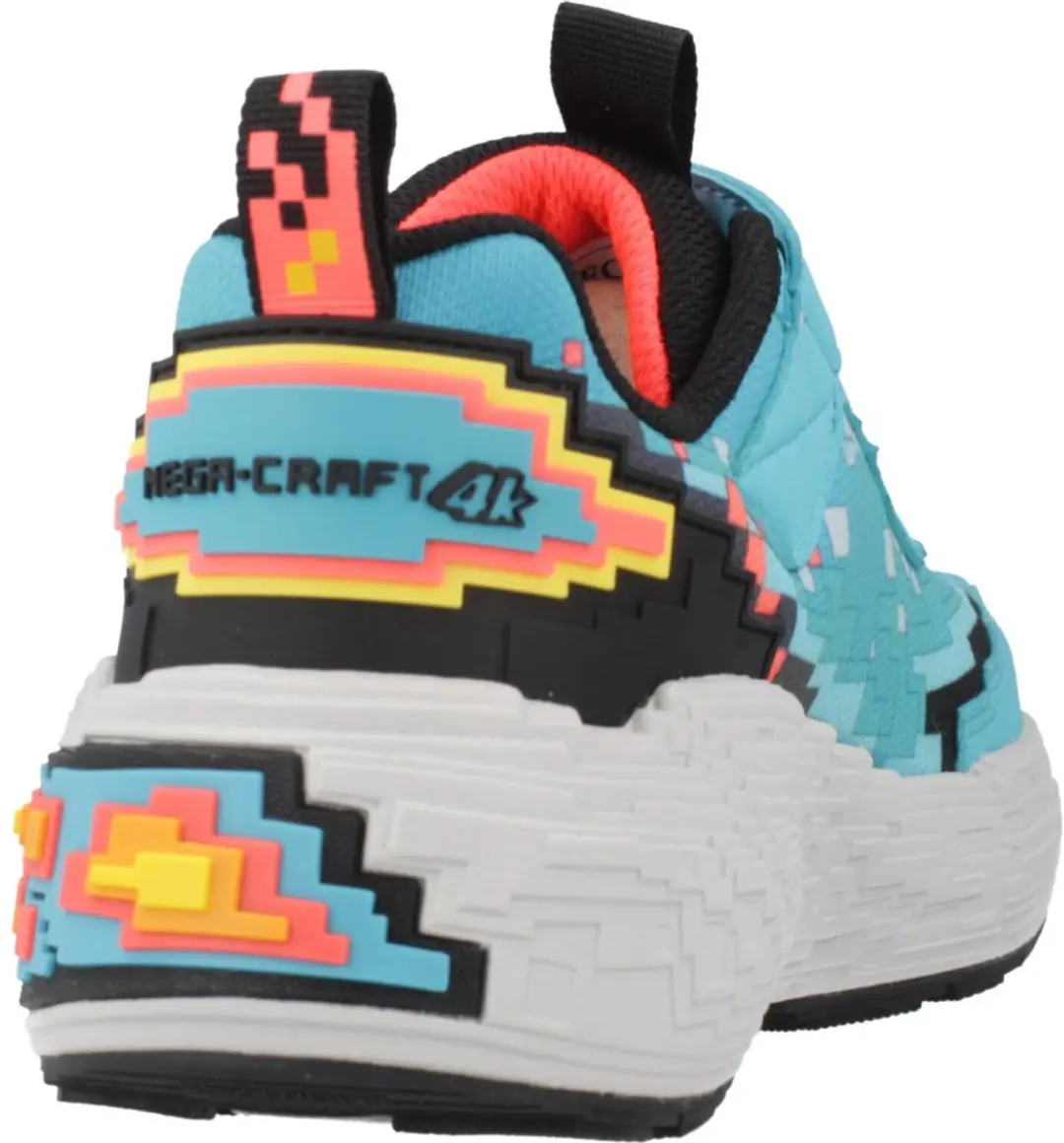 Skechers Mega-Craft 4K 402160L Kindertrainers - Blauw - afbeelding 6 van 6