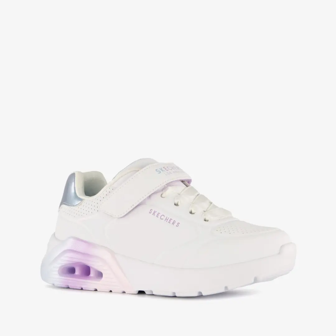Skechers Uno Lite 2.0 meisjes sneakers wit