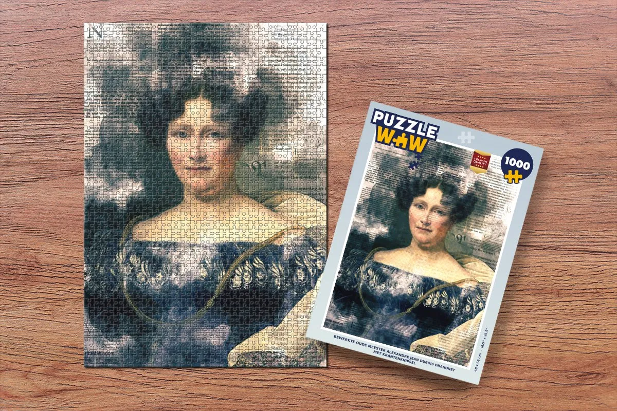 PuzzleWow Johanna Henriette Engelen - Dubois Drahonet Legpuzzel 1000 Stuks - Multicolor