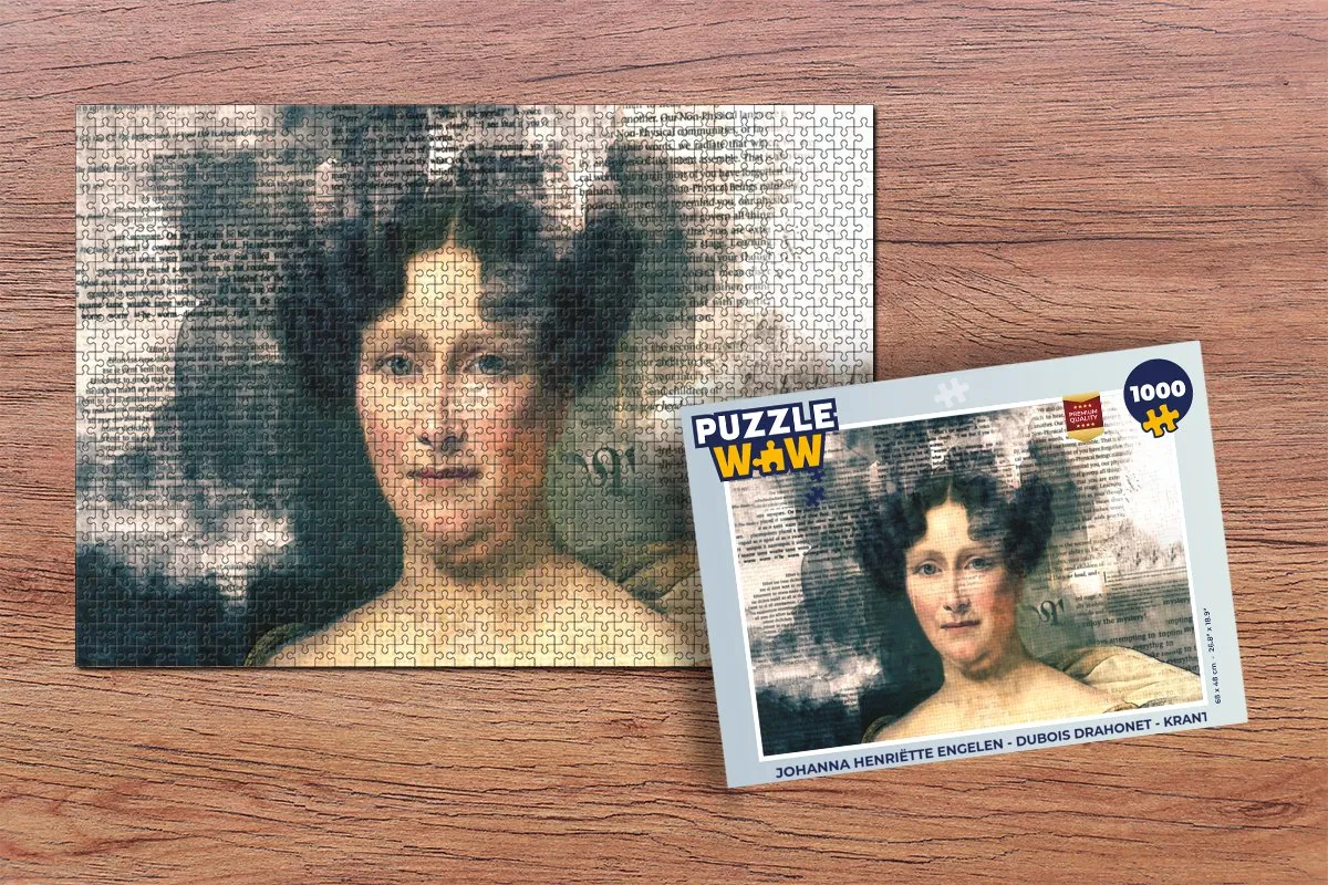 PuzzleWow Johanna Henriette Engelen - Dubois Drahonet Legpuzzel 1000 Stuks - Multicolor