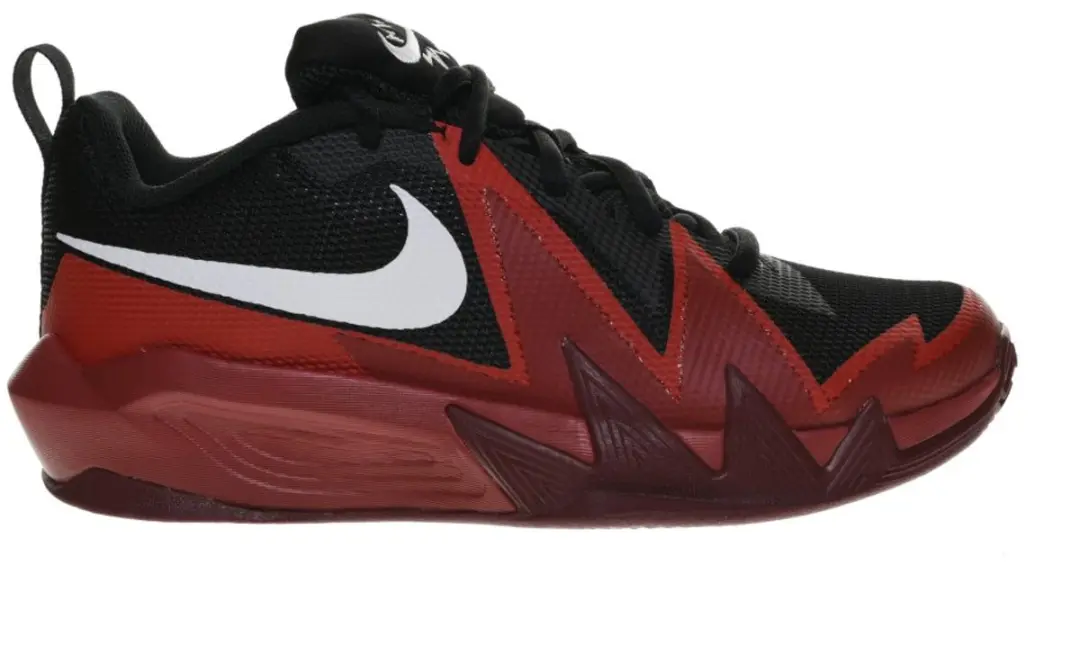 Nike Basketschoenen Zwart Rood maat 37.5