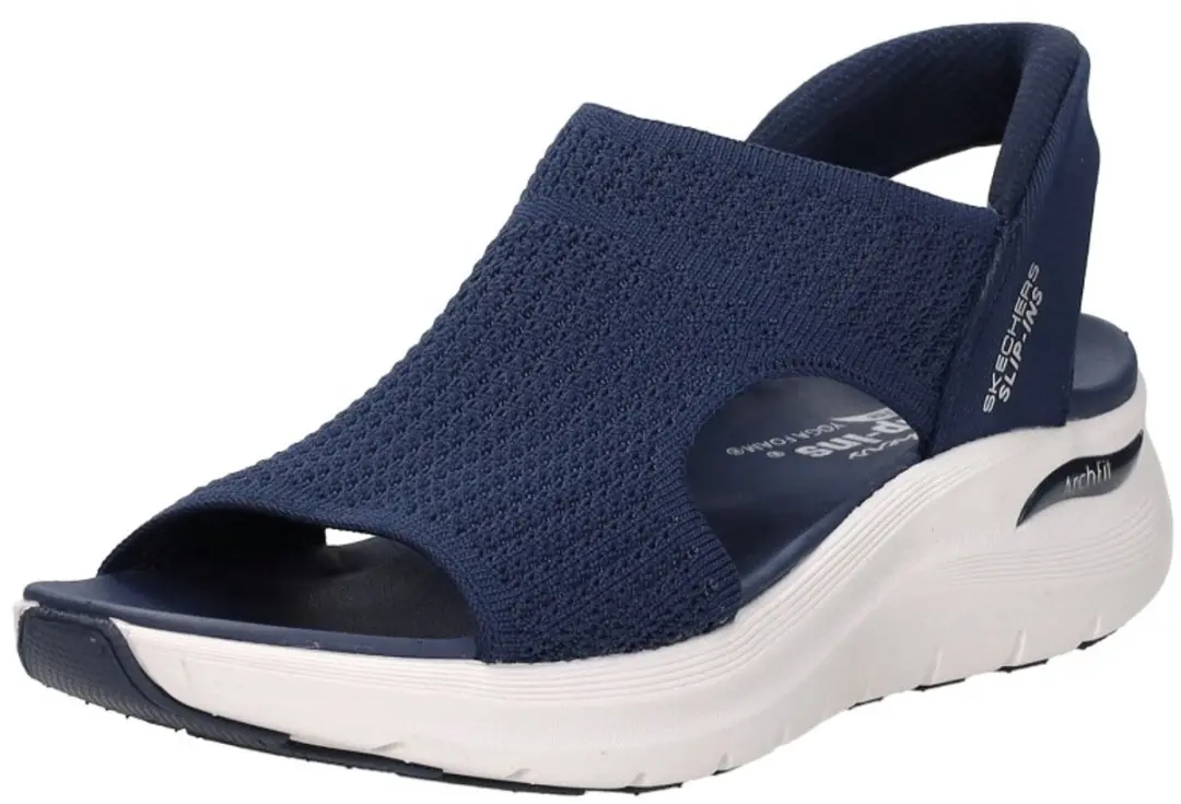 Skechers Arch Fit 2.0 Sandalen - Blauw Maat 36 - afbeelding 3 van 6