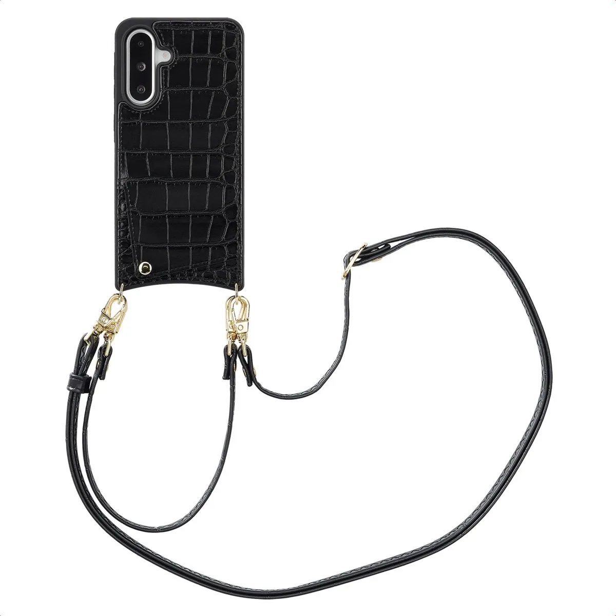 Selencia Croco Backcover Hoesje Samsung Galaxy A36/A56