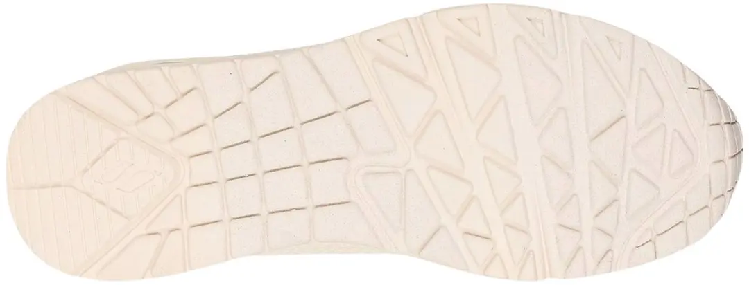 Skechers Uno Shiny Scale Sneakers - Dames 40 - Off White - afbeelding 6 van 6
