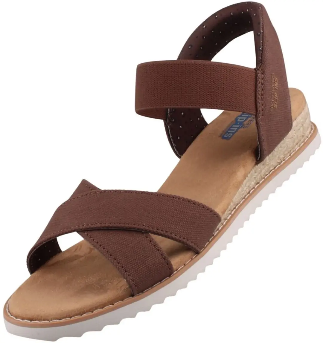 Skechers Desert Kiss Golden Lily Dames Sandalen - Bruin - afbeelding 2 van 6