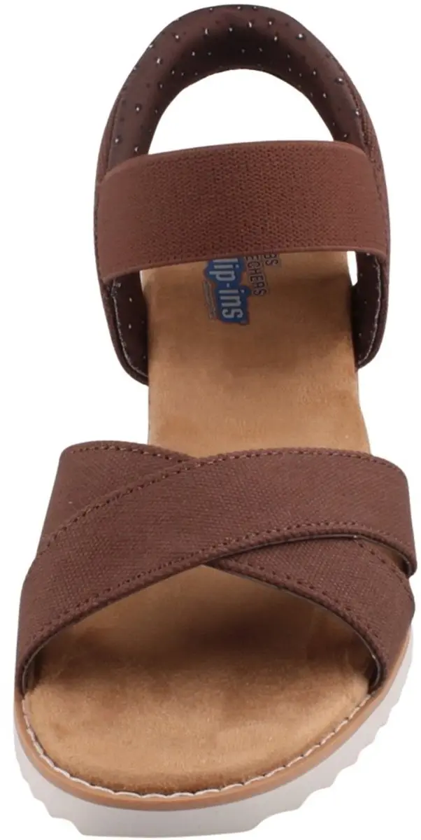 Skechers Desert Kiss Golden Lily Dames Sandalen - Bruin - afbeelding 3 van 6