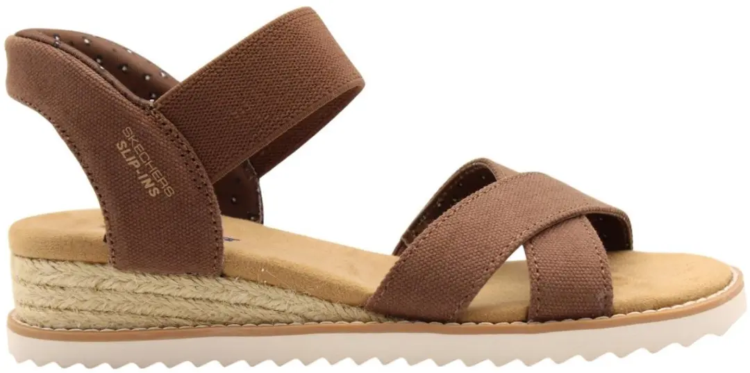 Skechers Desert Kiss Golden Lily Dames Sandalen - Bruin - afbeelding 4 van 6