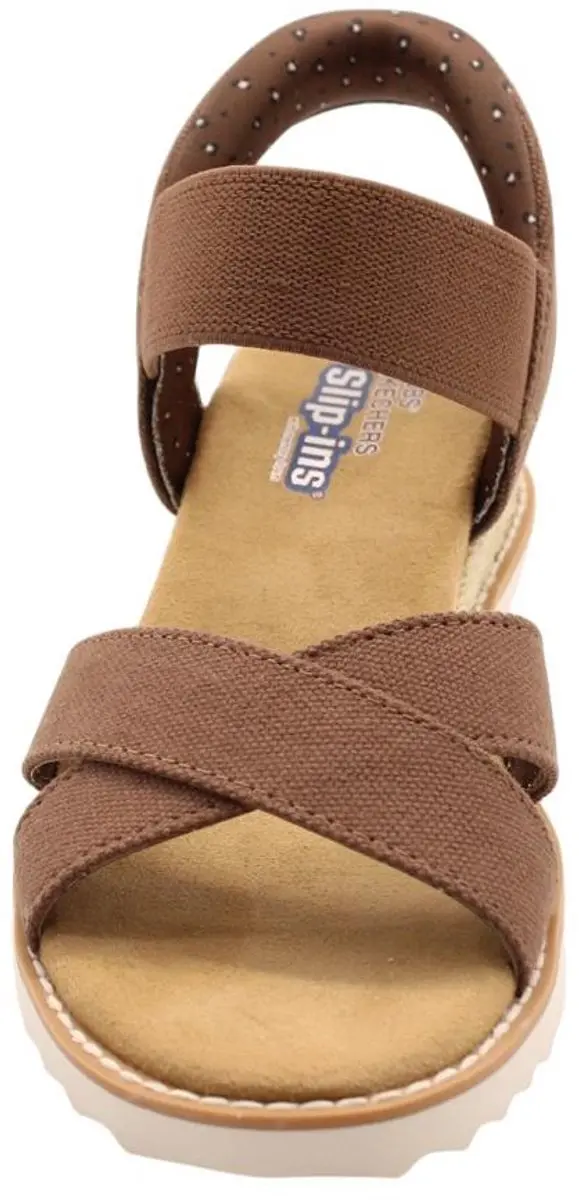 Skechers Desert Kiss Golden Lily Dames Sandalen - Bruin - afbeelding 6 van 6