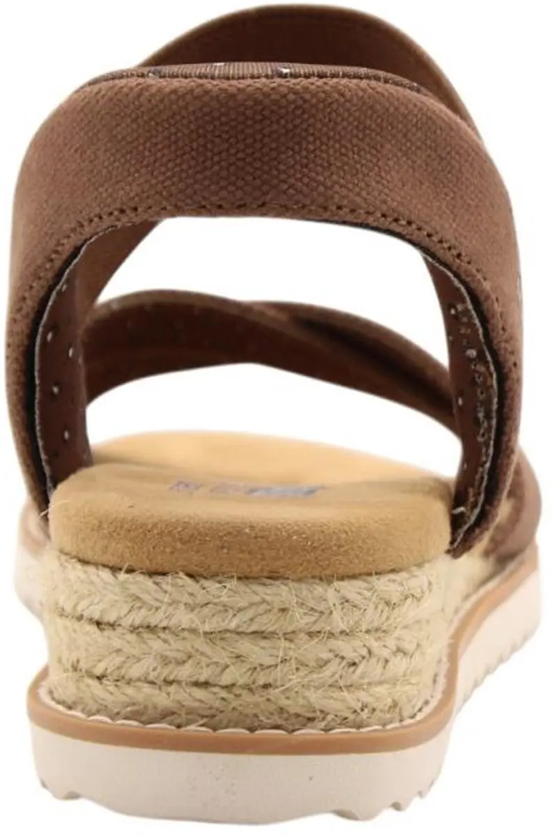 Skechers Desert Kiss Golden Lily Dames Sandalen - Bruin - afbeelding 5 van 6