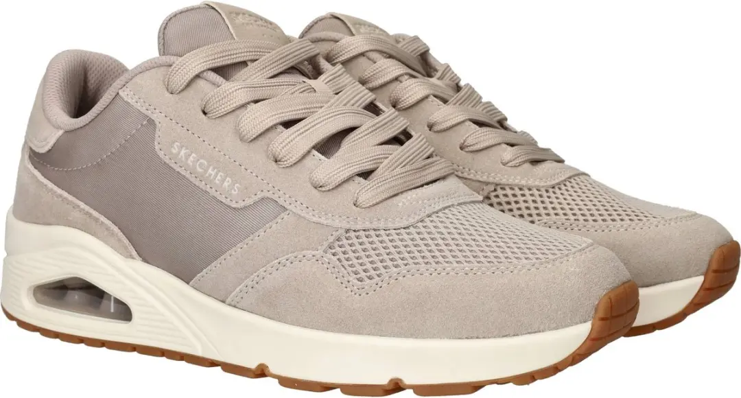 Skechers UNO-VINTAGE AIR Heren Sneakers 183365 - Taupe - afbeelding 4 van 6