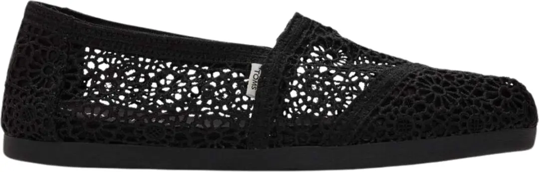 Toms Alpargata Met Kant Black
