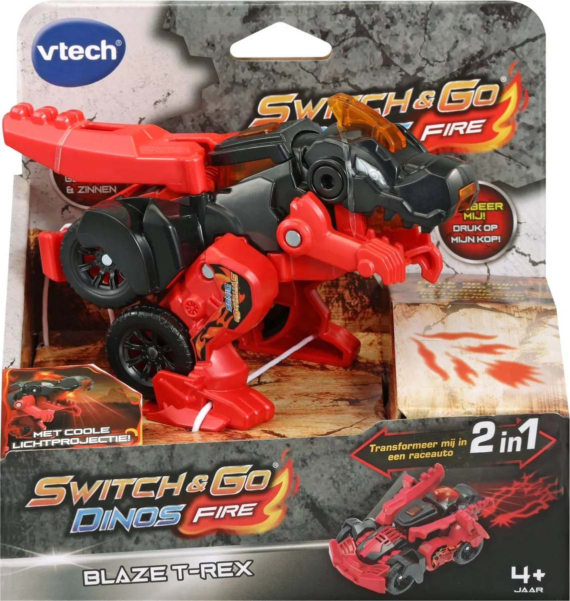 VTech Switch & Go Dino's Fire Blaze T-Rex