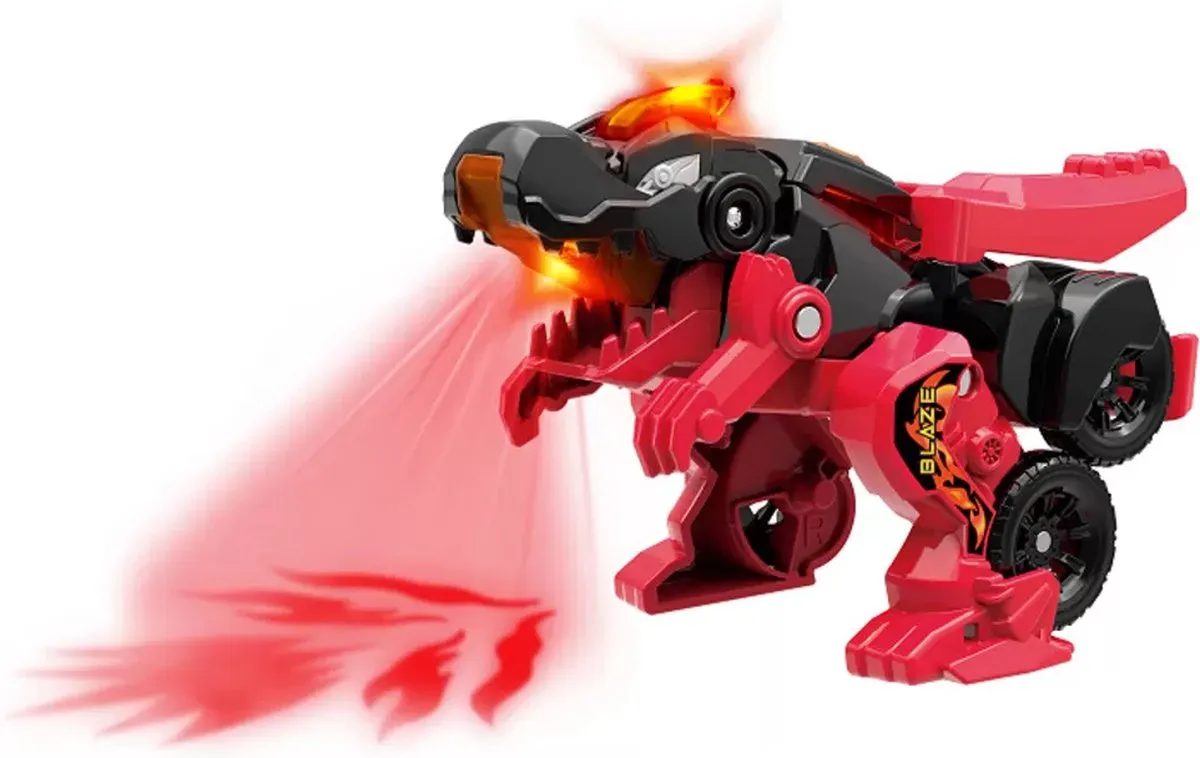 VTech Switch & Go Dino's Fire Blaze T-Rex - Interactieve Robot Speelfiguur - Rood