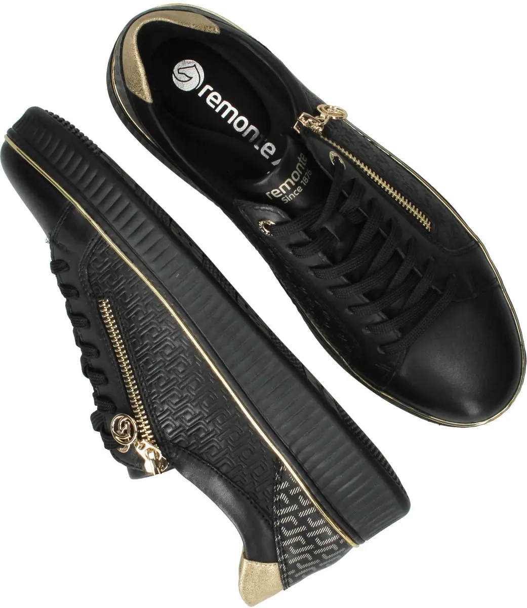 Remonte DE200-03 Dames Sneakers - Zwart - afbeelding 5 van 6