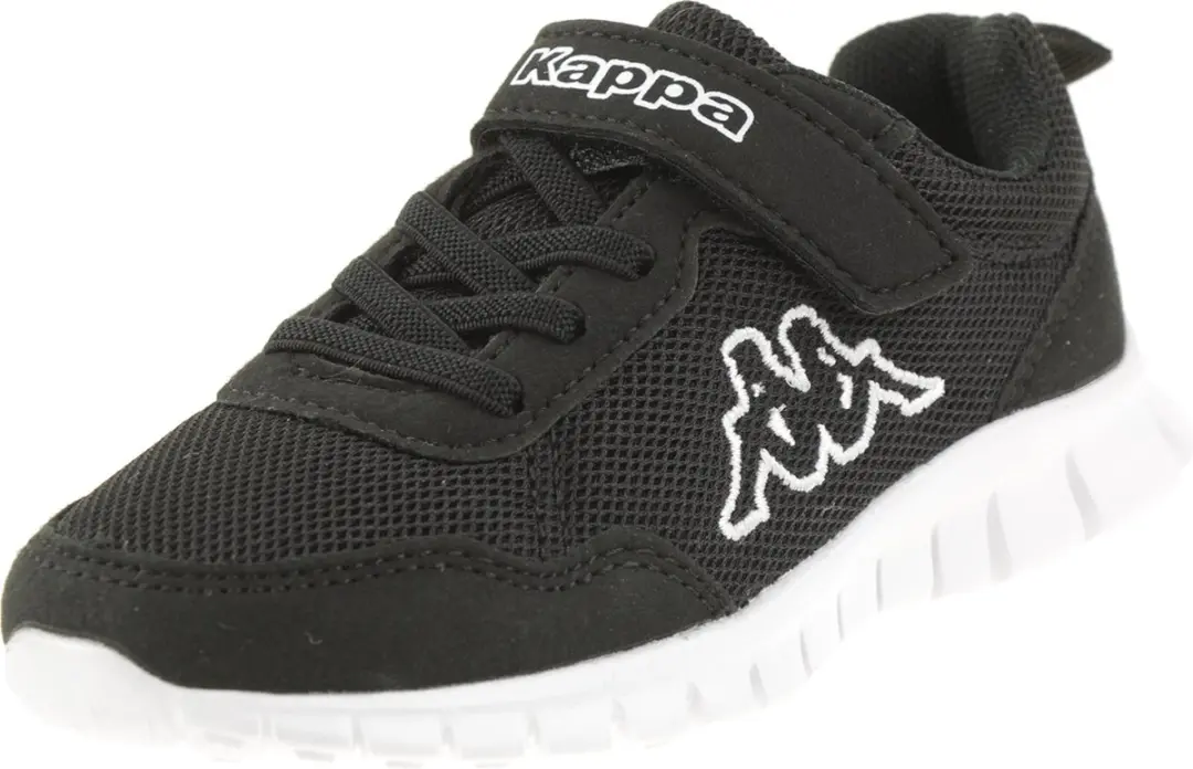Kappa unisex kindersneakers 260982K 1110 zwart/wit